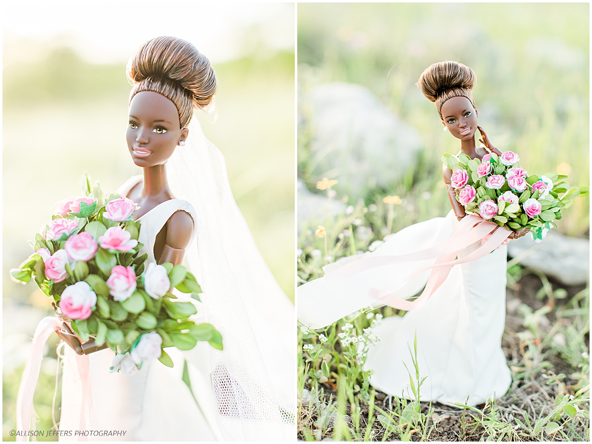 Barbie and Ken dream wedding photography styled shoot by Allison Jeffers Photography 0048