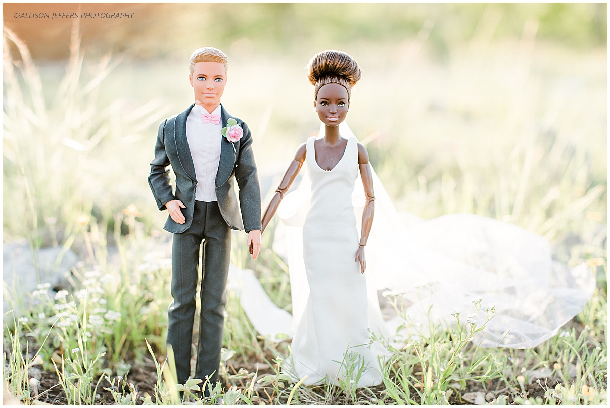 Barbie and Ken dream wedding photography styled shoot by Allison Jeffers Photography 0049