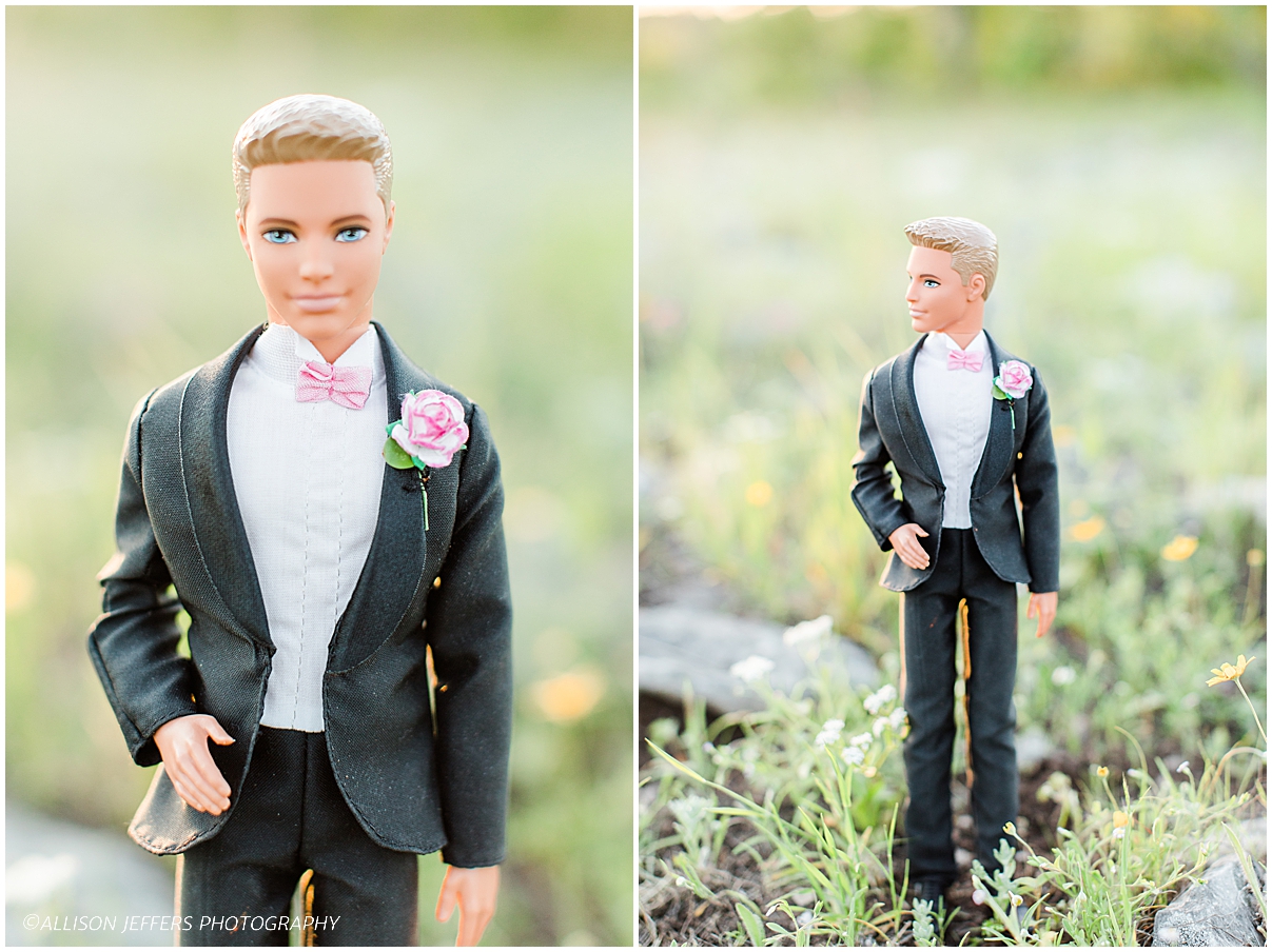 Barbie and Ken dream wedding photography styled shoot by Allison Jeffers Photography 0054