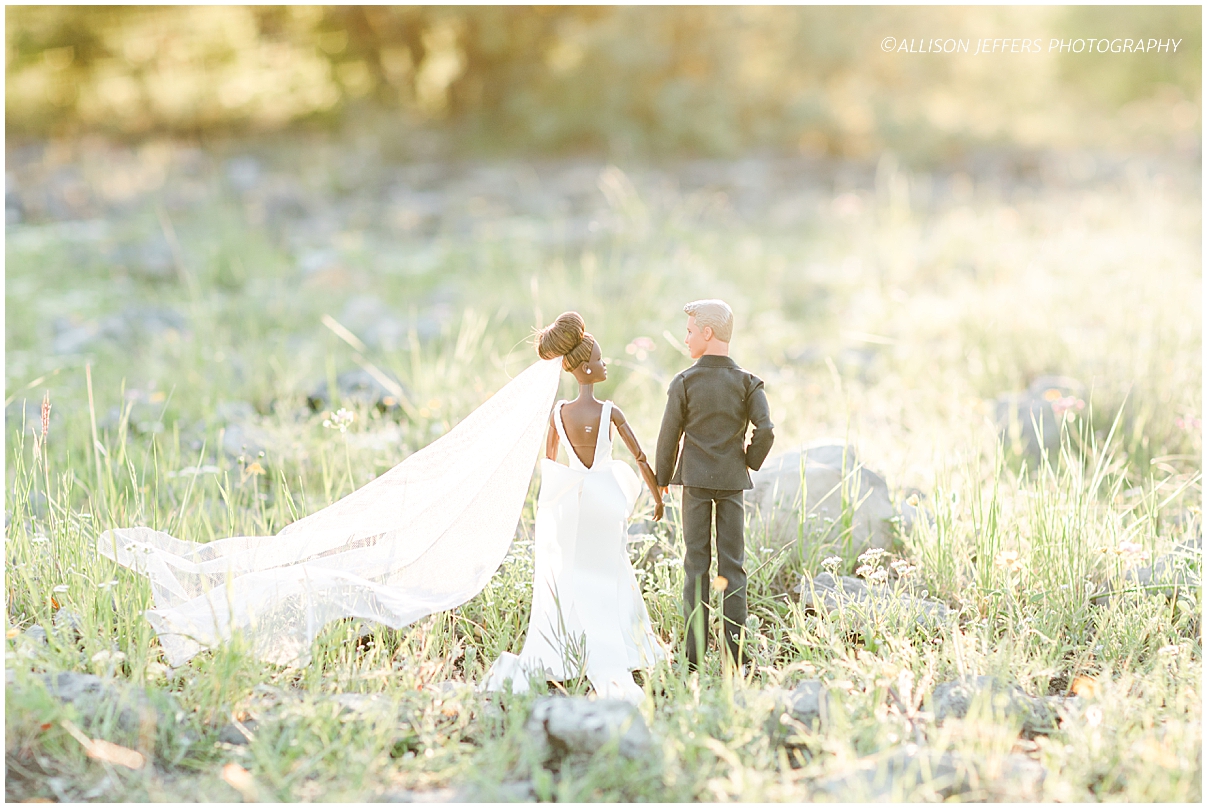 Barbie and Ken dream wedding photography styled shoot by Allison Jeffers Photography 0057