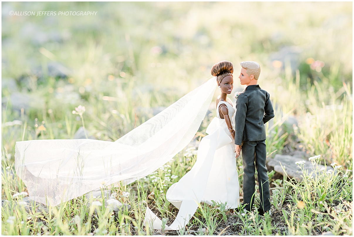 Barbie and Ken dream wedding photography styled shoot by Allison Jeffers Photography 0058
