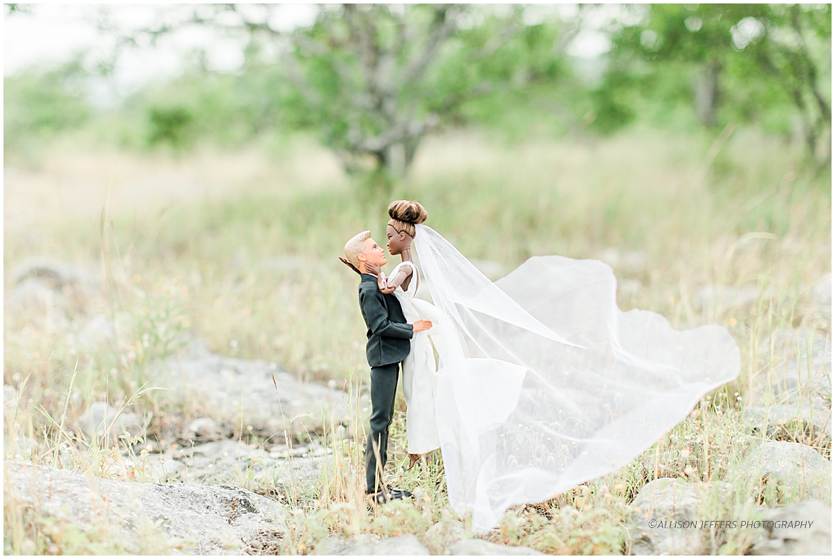 Barbie and Ken dream wedding photography styled shoot by Allison Jeffers Photography 0091