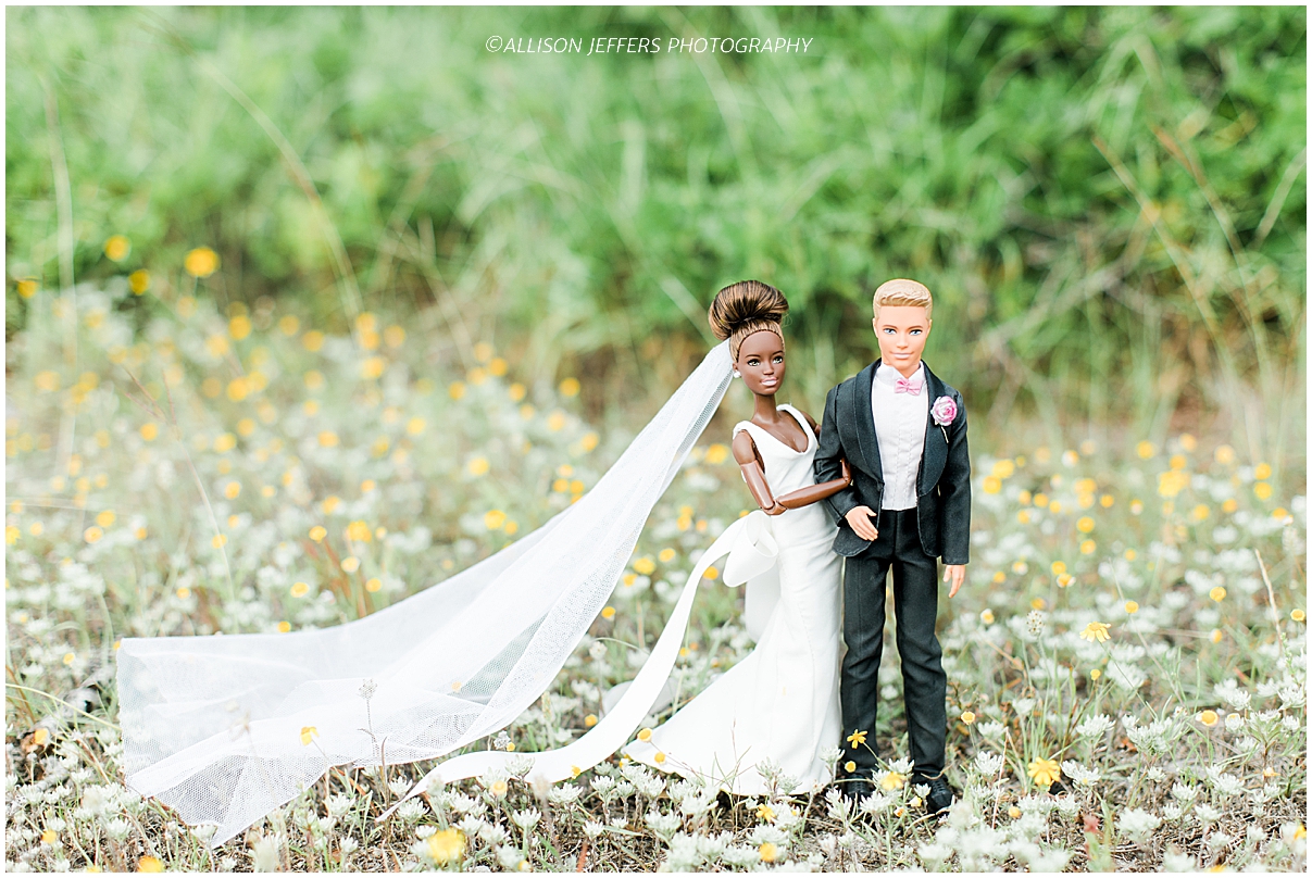 Barbie and Ken dream wedding photography styled shoot by Allison Jeffers Photography 0094