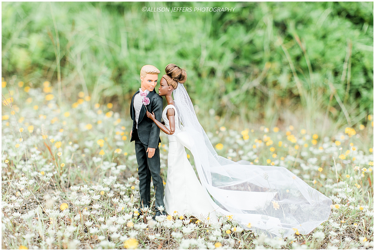 Barbie and Ken dream wedding photography styled shoot by Allison Jeffers Photography 0095