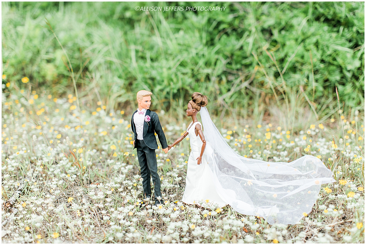Barbie and Ken dream wedding photography styled shoot by Allison Jeffers Photography 0097
