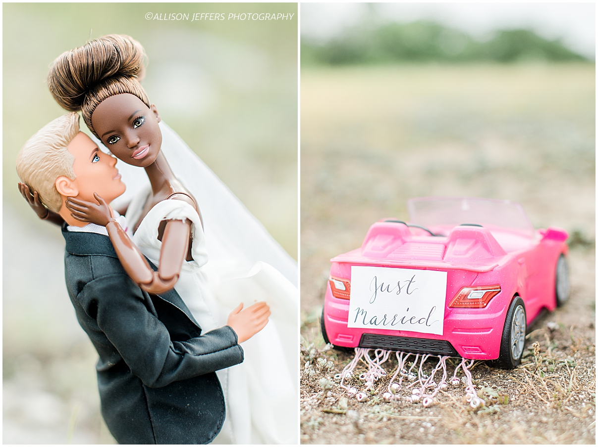 Barbie and Ken dream wedding photography styled shoot by Allison Jeffers Photography 0106