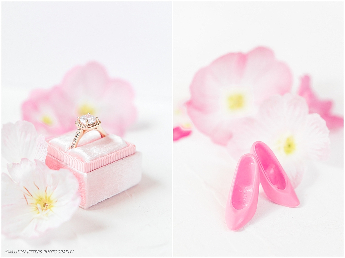Barbie and Ken dream wedding photography styled shoot by Allison Jeffers Photography 0111