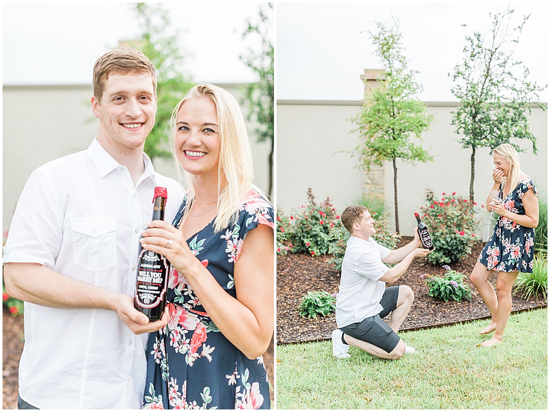 Surprise Proposal at Augusta Vin Winery in Fredericksburg Texas 0013