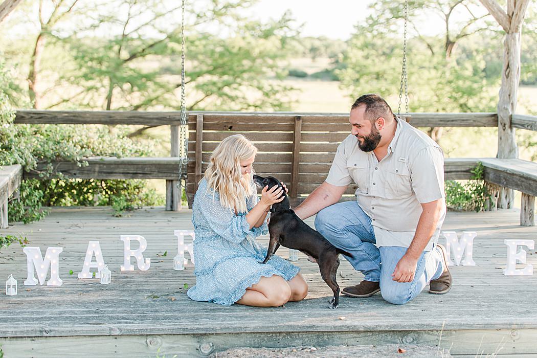 A Hill Country Proposal in Boerne Texas 0020