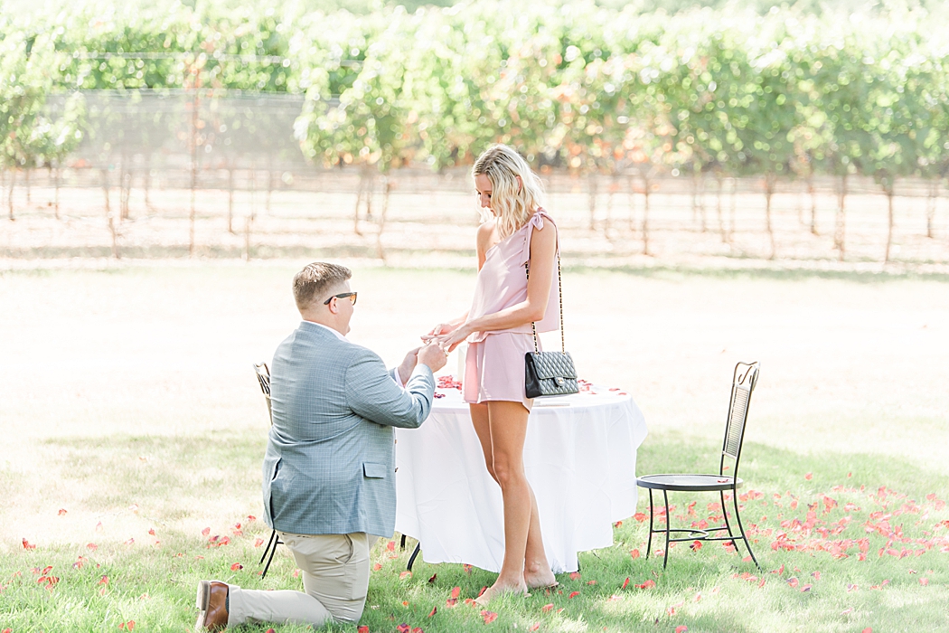 A surprise proposal at William Chris Vineyards in Fredericksburg Texas by Allison Jeffers Photography 0015