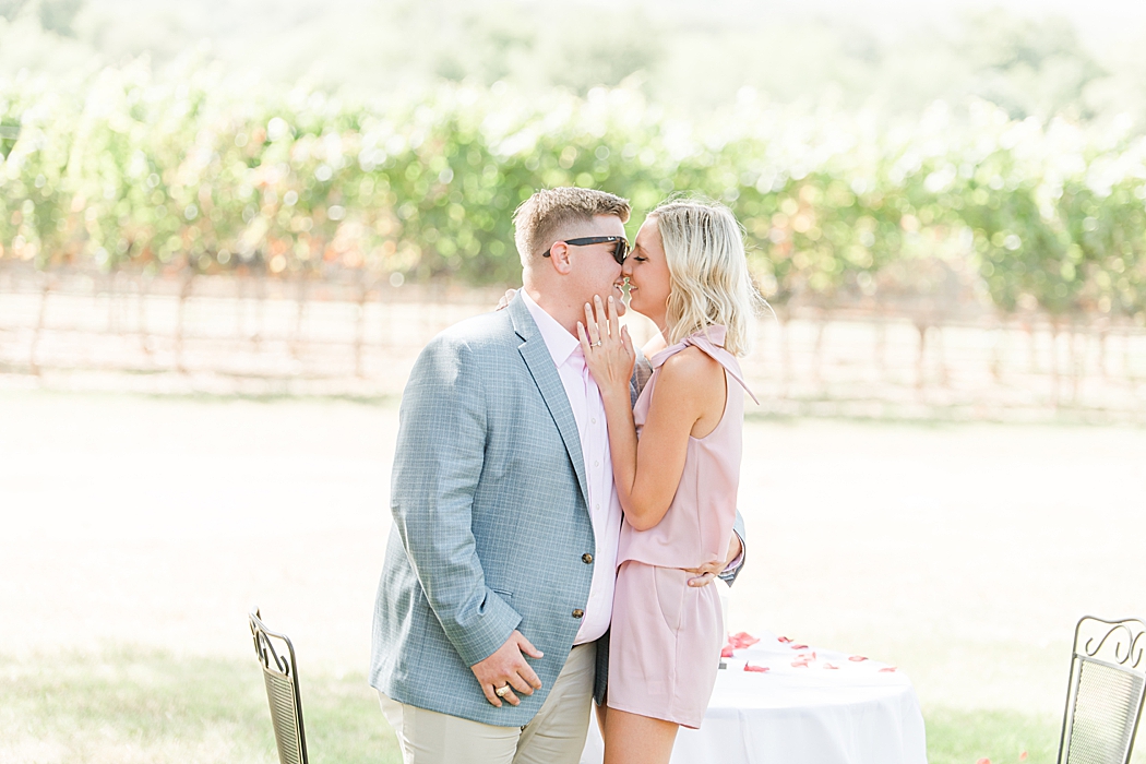 A surprise proposal at William Chris Vineyards in Fredericksburg Texas by Allison Jeffers Photography 0019