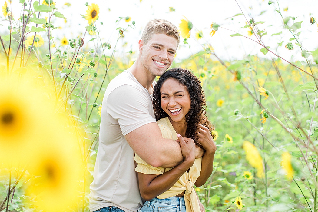 Sunflower couples Engagement Session in the Texas Hill Country 0014