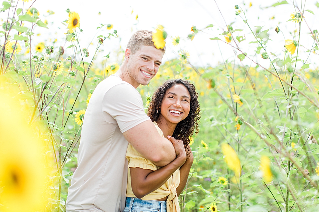 Sunflower couples Engagement Session in the Texas Hill Country 0015