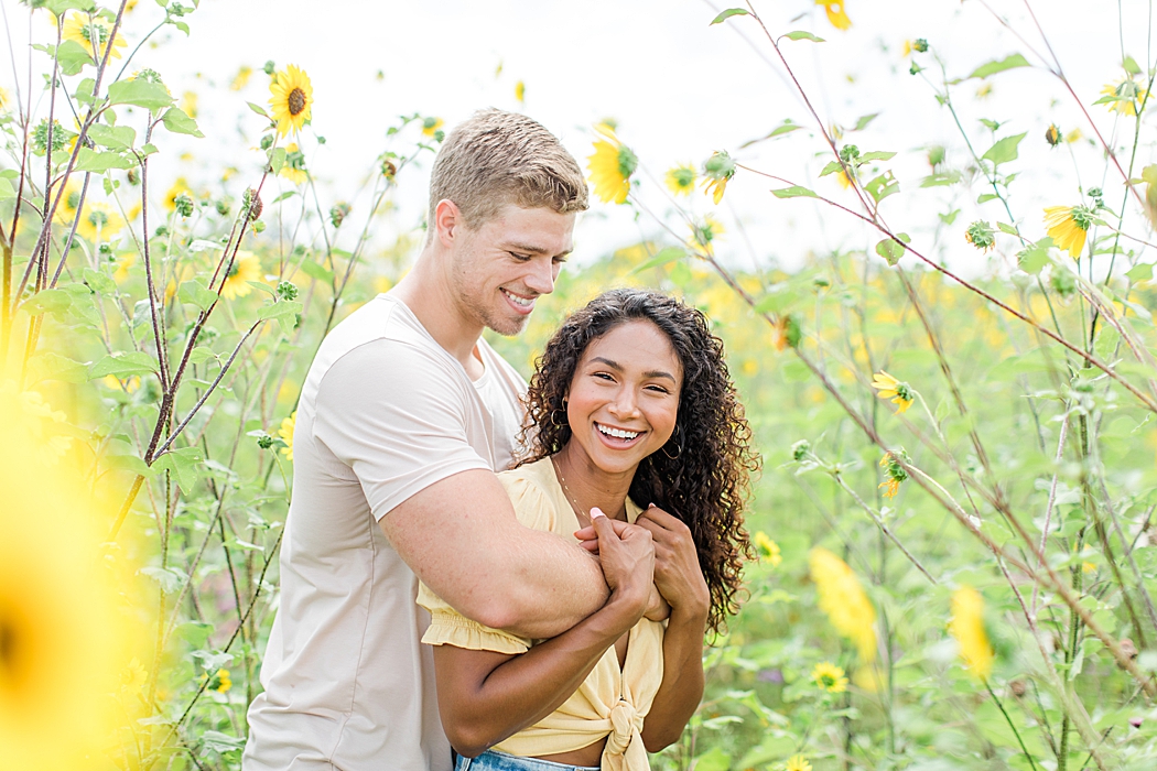 Sunflower couples Engagement Session in the Texas Hill Country 0016