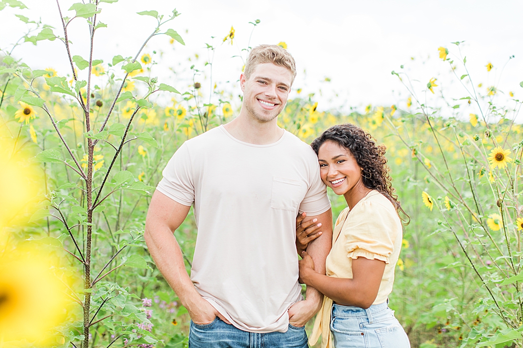 Sunflower couples Engagement Session in the Texas Hill Country 0020