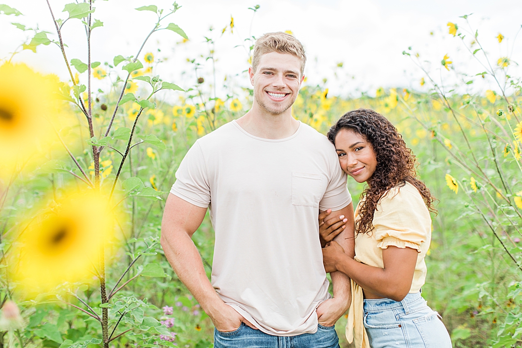 Sunflower couples Engagement Session in the Texas Hill Country 0021
