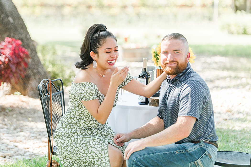 A Surprise Summer Proposal at William Chris Vineyards in Fredericksburg Texas by Allison Jeffers Photography 0074