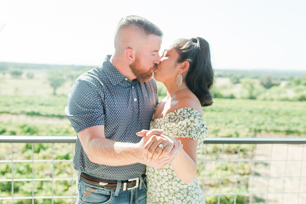A Surprise Summer Proposal at William Chris Vineyards in Fredericksburg Texas by Allison Jeffers Photography 0083