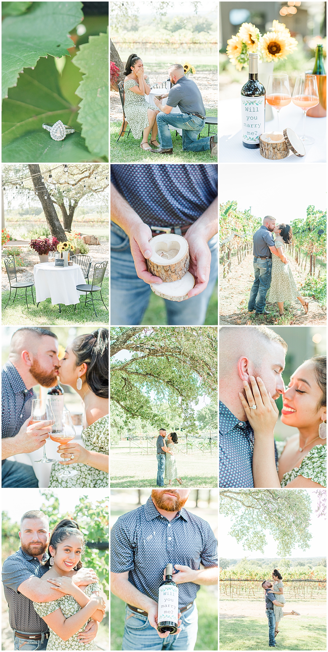 A Surprise Summer Proposal at William Chris Vineyards in Fredericksburg Texas by Allison Jeffers Photography 0118