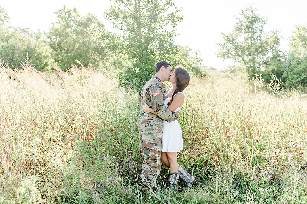 Army Engagement Session at Cibolo nature Center in Boerne by Allison Jeffers Photography 0041