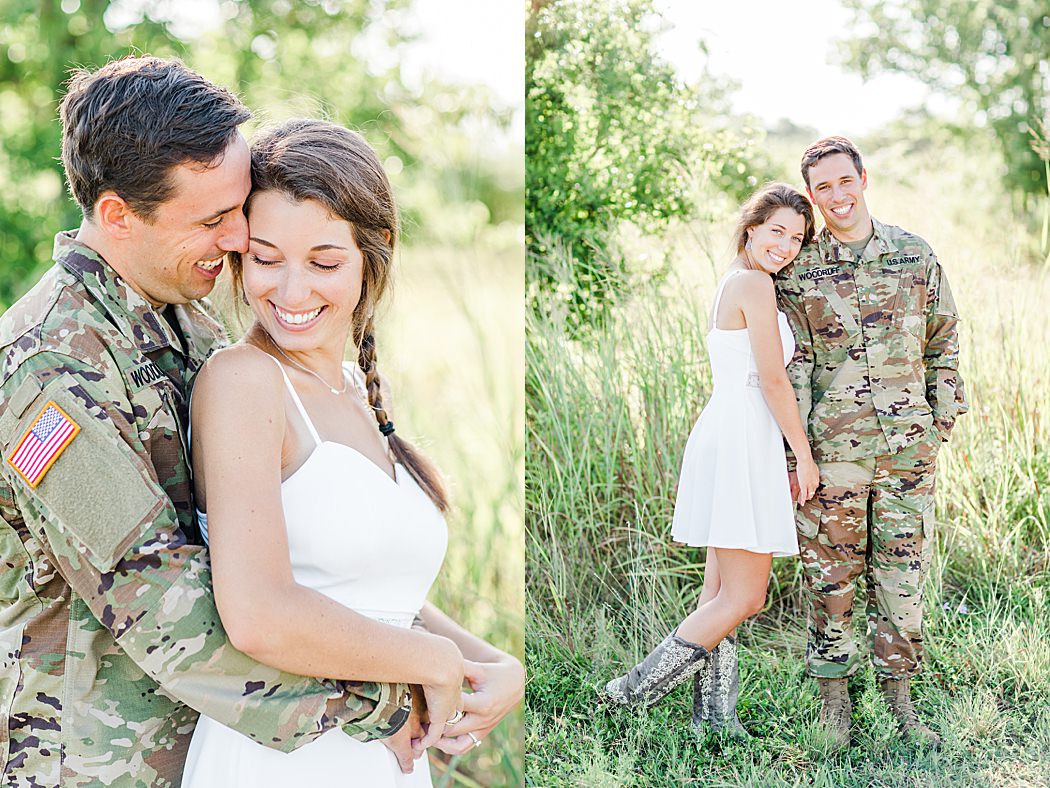 Army Engagement Session at Cibolo nature Center in Boerne by Allison Jeffers Photography 0046