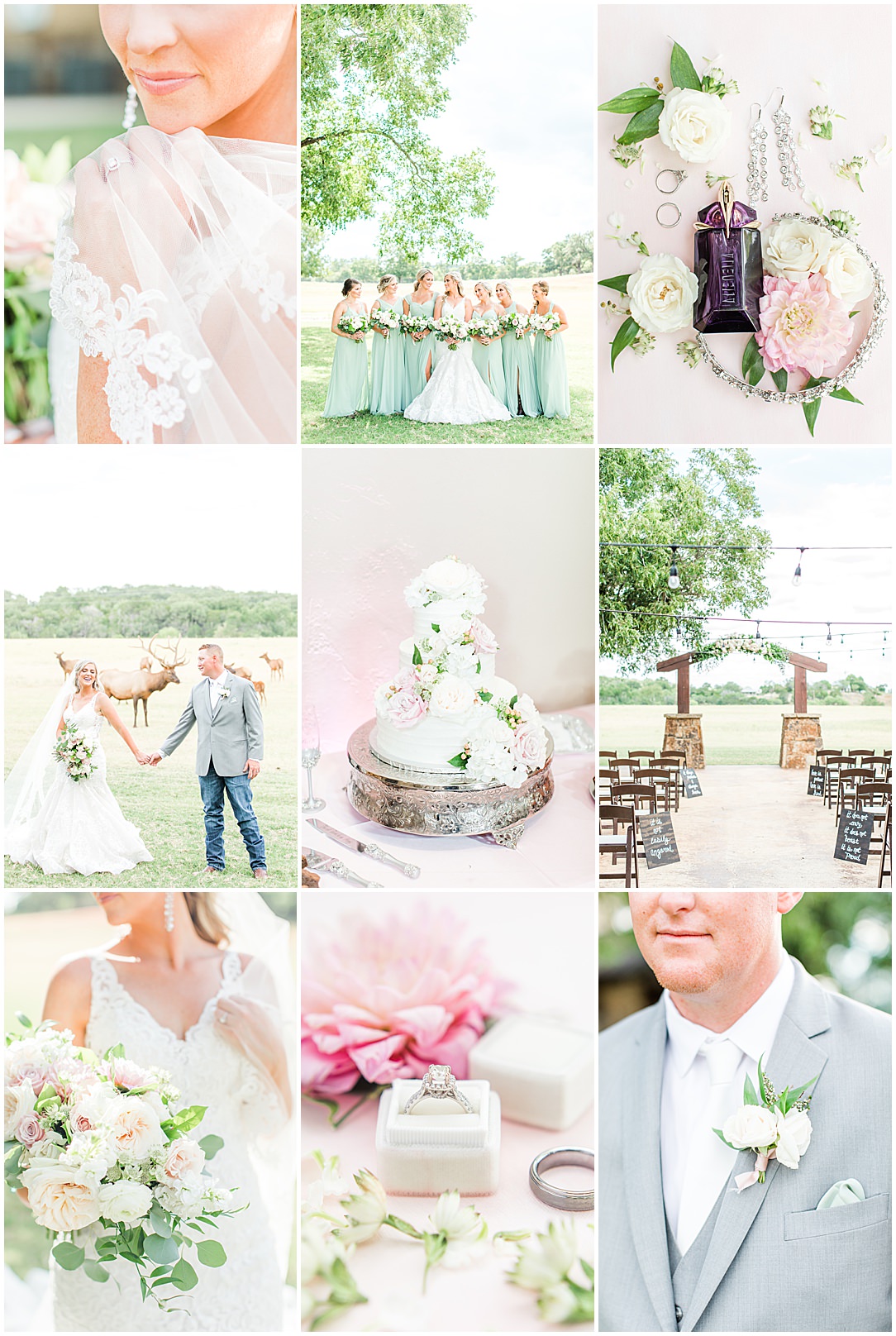 Summer Wedding at The Lodge at Country Inn Cottages in Fredericksburg Texas by Allison Jeffers Photography 0147