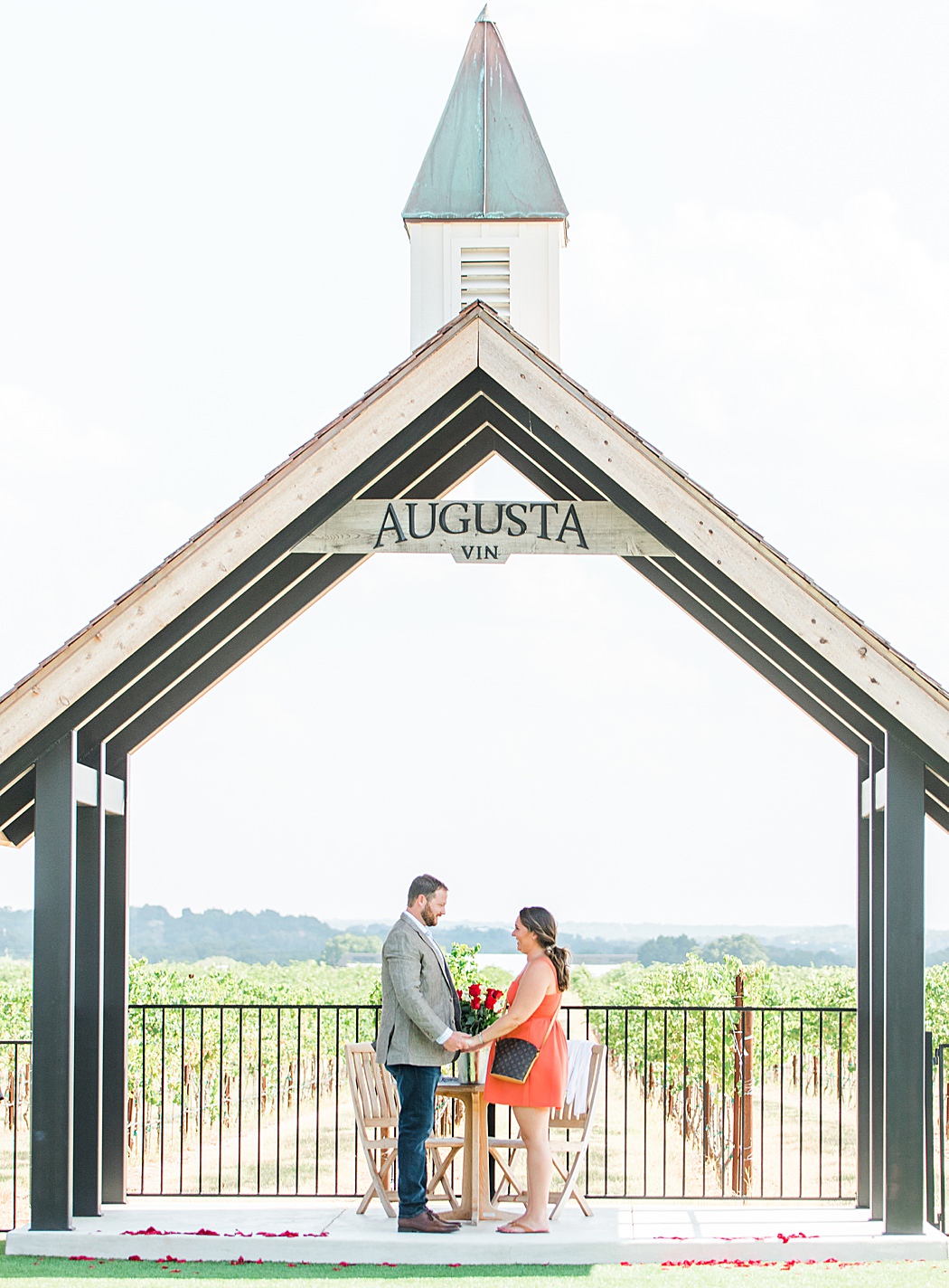 Surprise proposal at Augusta Vin vineyard in Fredericksburg Texas by Allison Jeffers Photography 0005