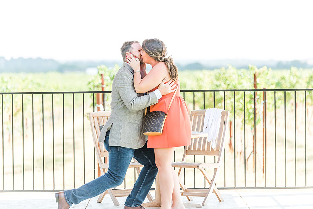 Surprise proposal at Augusta Vin vineyard in Fredericksburg Texas by Allison Jeffers Photography 0012