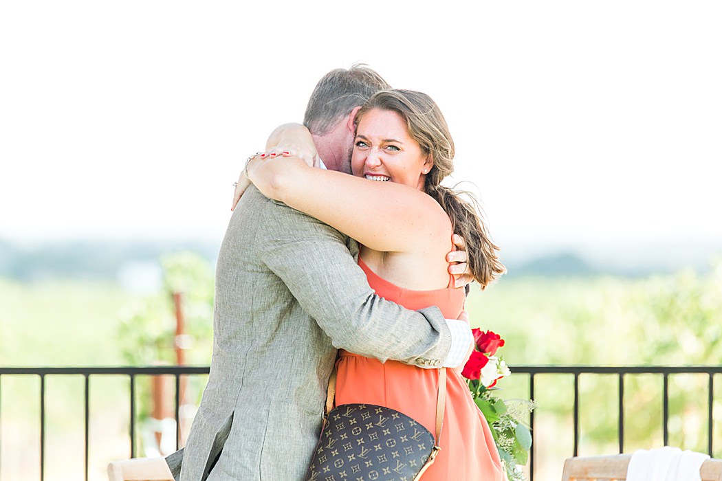 Surprise proposal at Augusta Vin vineyard in Fredericksburg Texas by Allison Jeffers Photography 0014