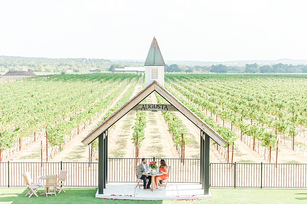 Surprise proposal at Augusta Vin vineyard in Fredericksburg Texas by Allison Jeffers Photography 0025