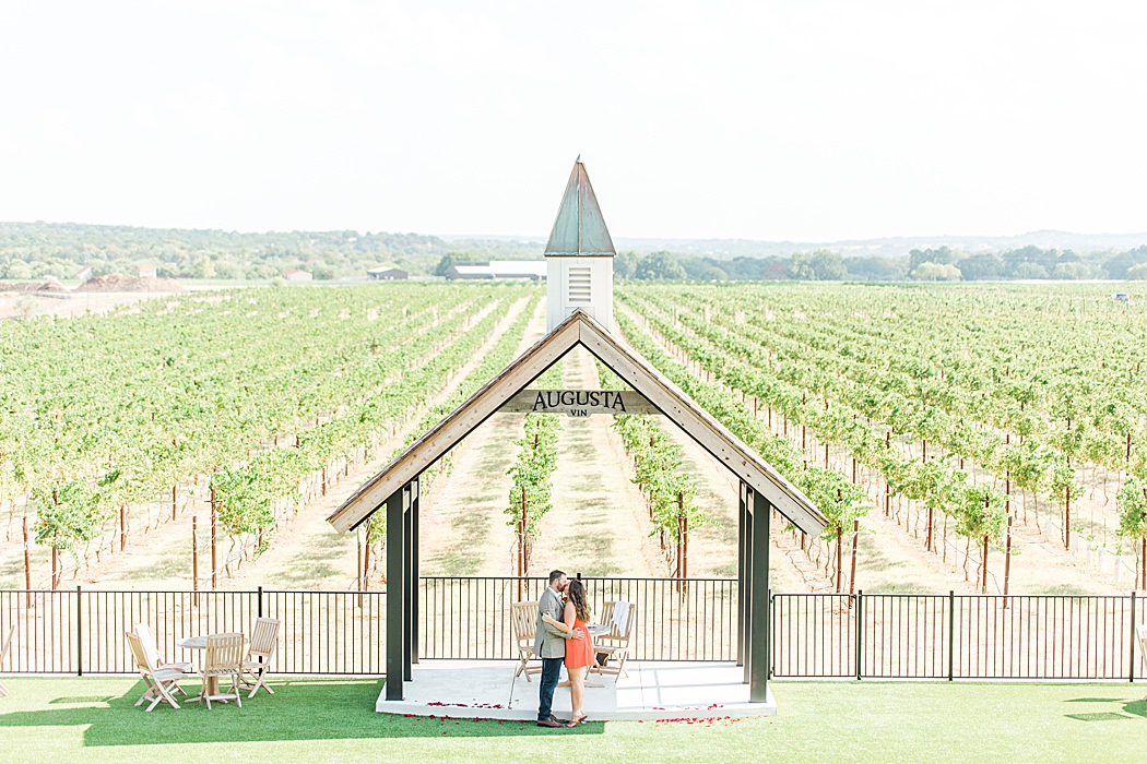 Surprise proposal at Augusta Vin vineyard in Fredericksburg Texas by Allison Jeffers Photography 0026
