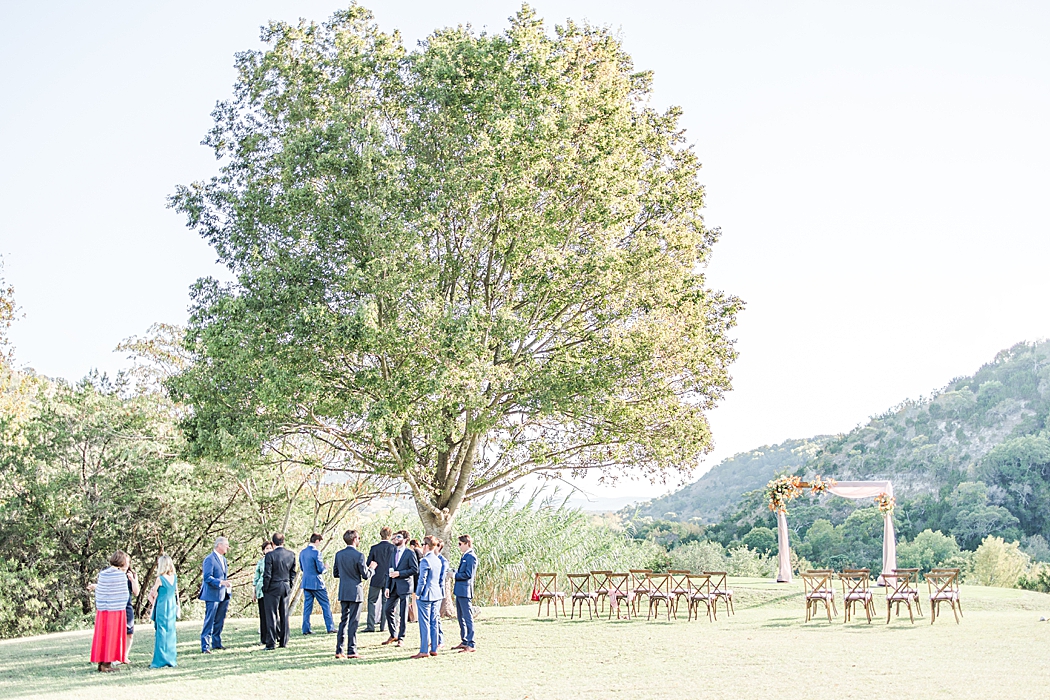 Terra Cotta Fall Micro Wedding in Kerrville Texas at a private estate in the Hill Country by Allison Jeffers Photography 0020