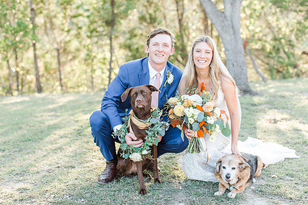 Terra Cotta Fall Micro Wedding in Kerrville Texas at a private estate in the Hill Country by Allison Jeffers Photography 0048