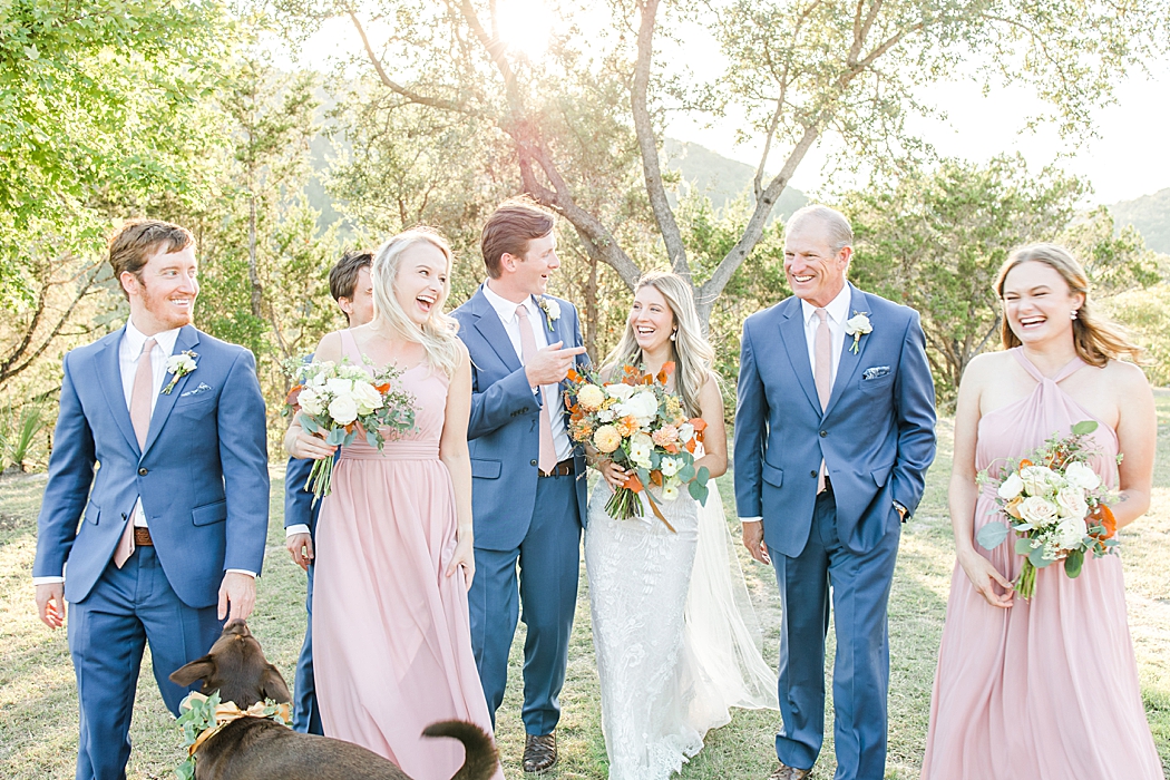 Terra Cotta Fall Micro Wedding in Kerrville Texas at a private estate in the Hill Country by Allison Jeffers Photography 0051