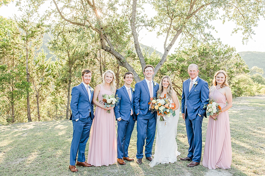 Terra Cotta Fall Micro Wedding in Kerrville Texas at a private estate in the Hill Country by Allison Jeffers Photography 0052