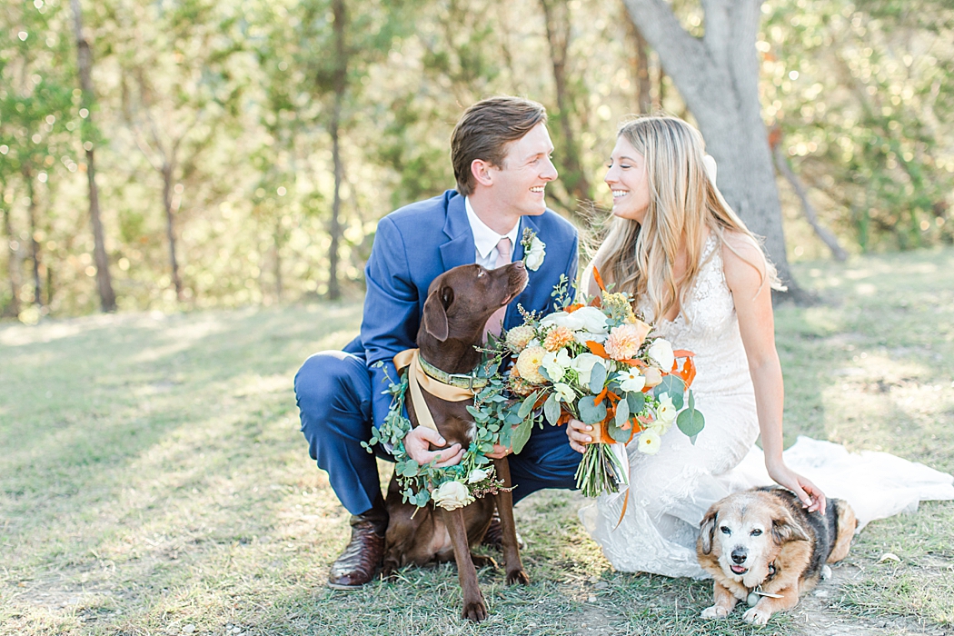 Terra Cotta Fall Micro Wedding in Kerrville Texas at a private estate in the Hill Country by Allison Jeffers Photography 0053