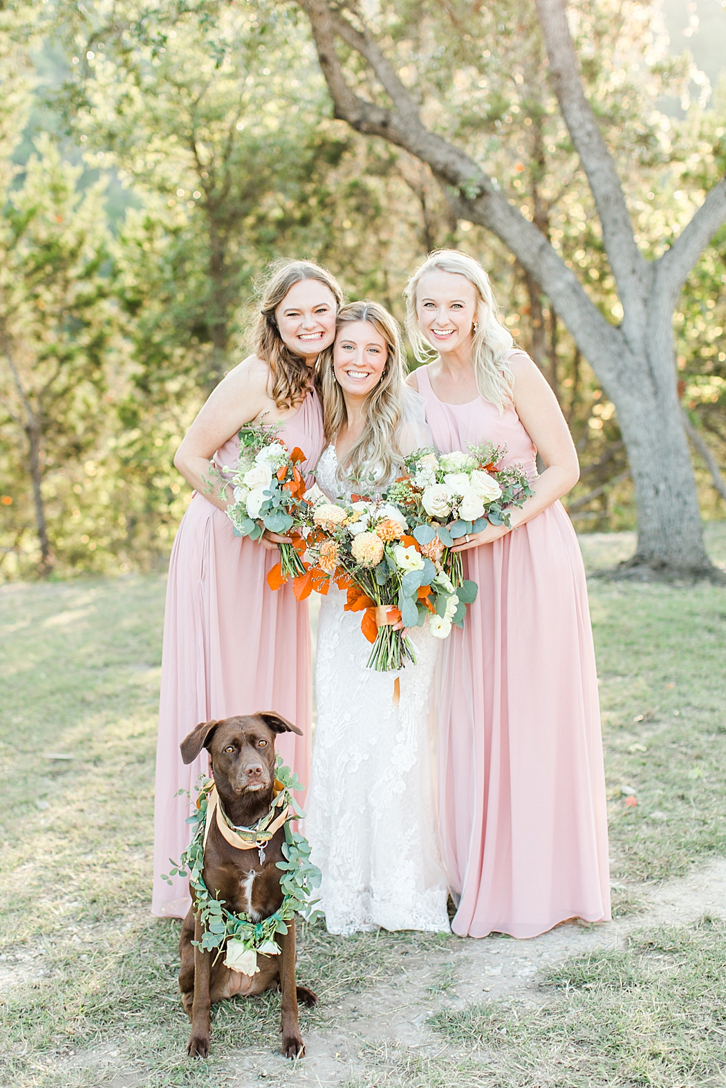 Terra Cotta Fall Micro Wedding in Kerrville Texas at a private estate in the Hill Country by Allison Jeffers Photography 0056