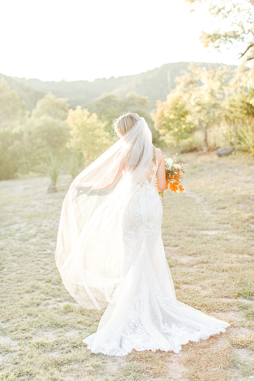 Terra Cotta Fall Micro Wedding in Kerrville Texas at a private estate in the Hill Country by Allison Jeffers Photography 0063