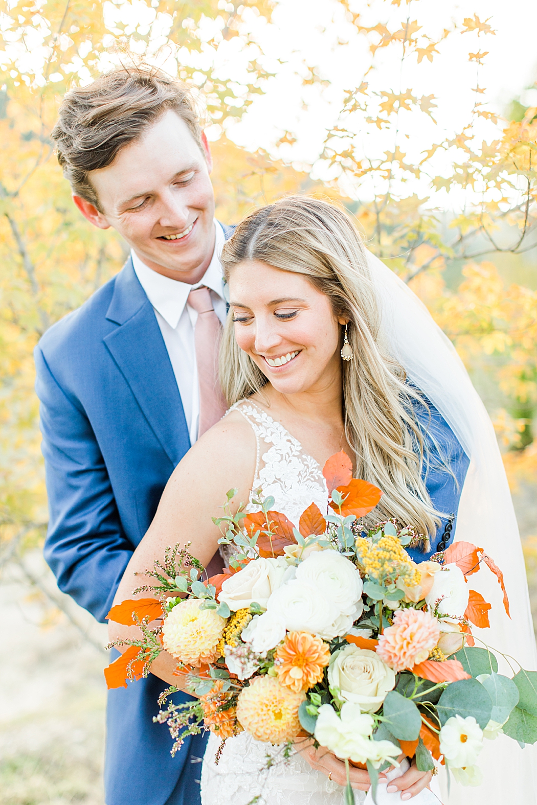 Terra Cotta Fall Micro Wedding in Kerrville Texas at a private estate in the Hill Country by Allison Jeffers Photography 0068