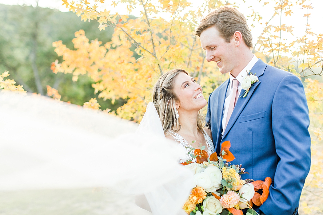 Terra Cotta Fall Micro Wedding in Kerrville Texas at a private estate in the Hill Country by Allison Jeffers Photography 0071