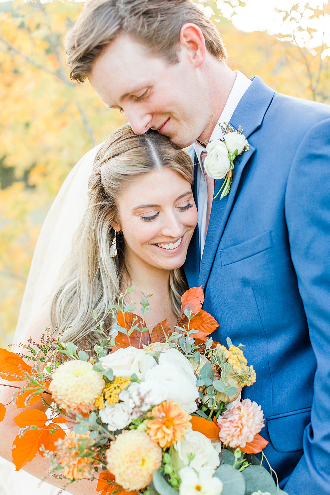 Terra Cotta Fall Micro Wedding in Kerrville Texas at a private estate in the Hill Country by Allison Jeffers Photography 0073