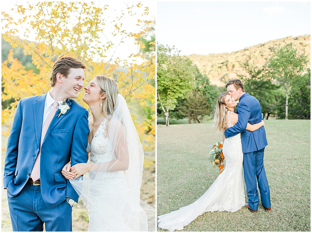 Terra Cotta Fall Micro Wedding in Kerrville Texas at a private estate in the Hill Country by Allison Jeffers Photography 0076