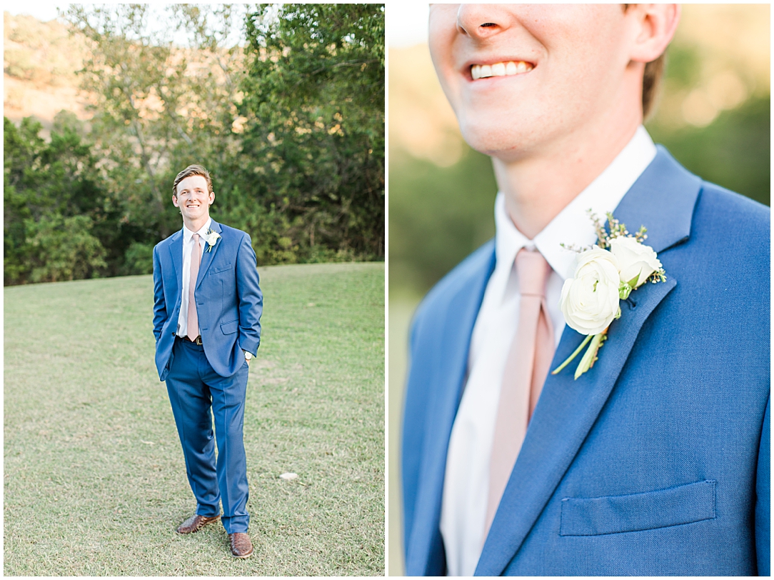 Terra Cotta Fall Micro Wedding in Kerrville Texas at a private estate in the Hill Country by Allison Jeffers Photography 0082