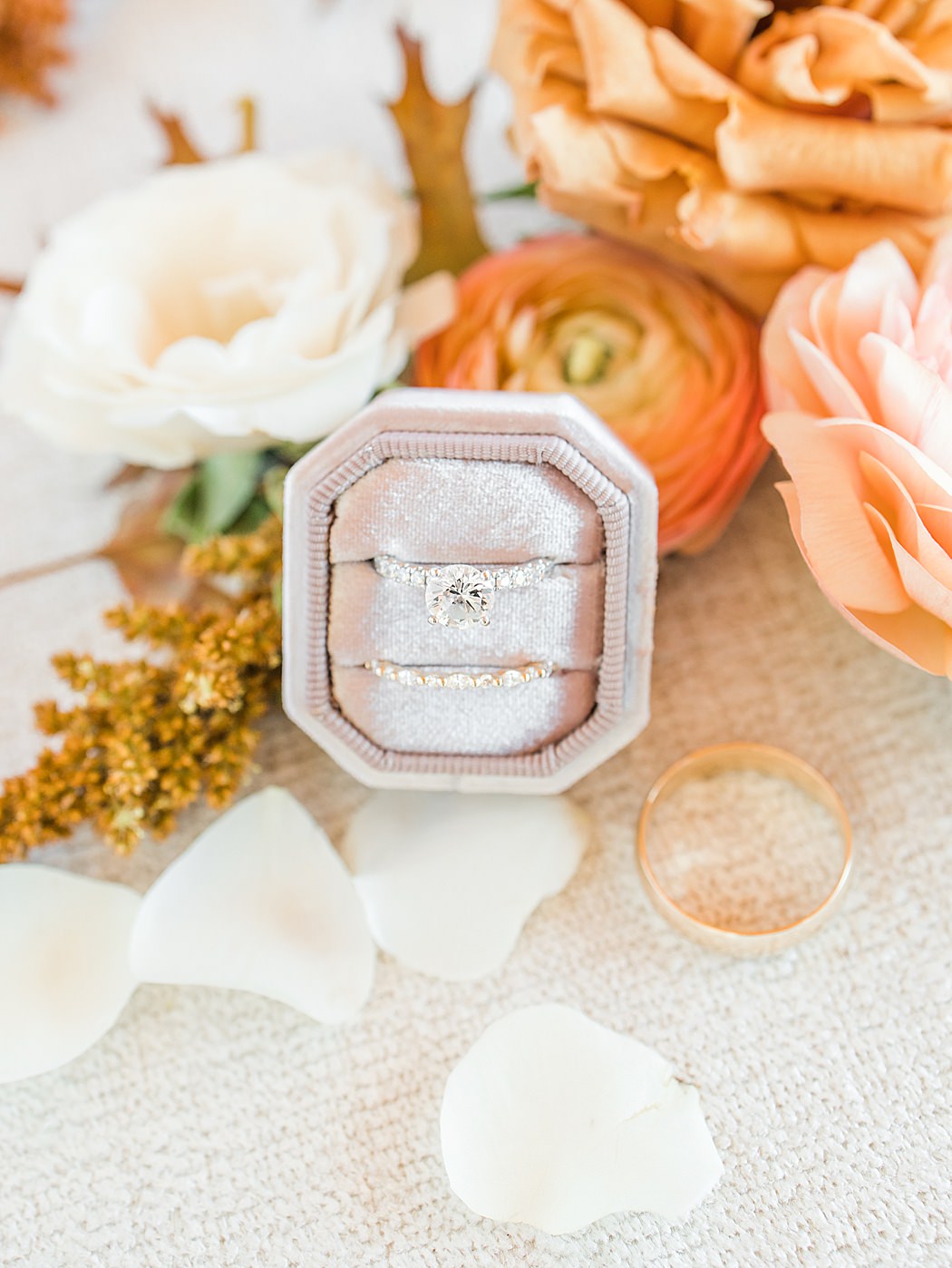 custom mrs box in The Monroe _ Fall wedding color palette