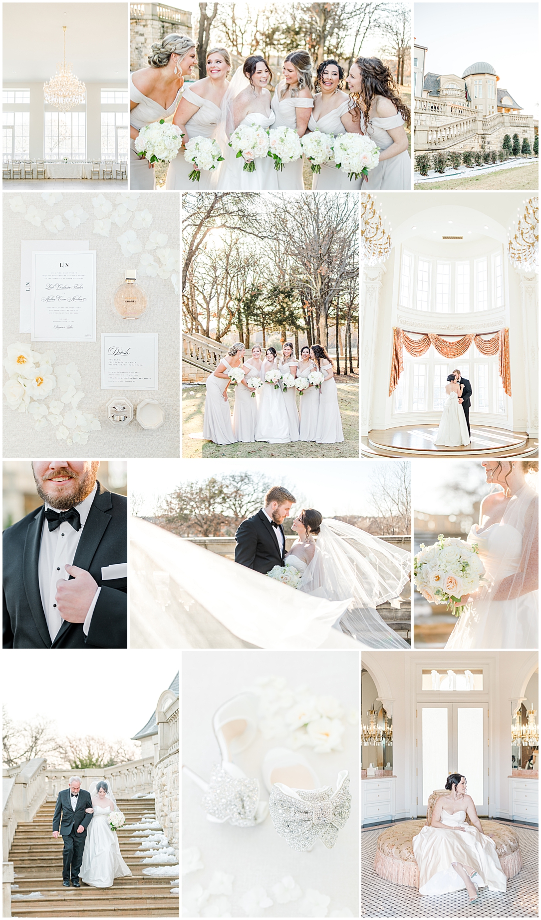 The Olana Venue Winter Wedding Photos By Dallas Wedding Photographer Allison Jeffers Photography 0222