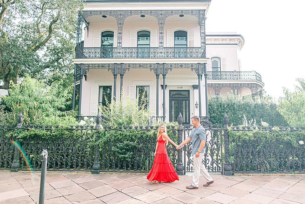 New Orleans Garden District NOLA Engagement Session photography by Allison Jeffers Wedding Photography 0004