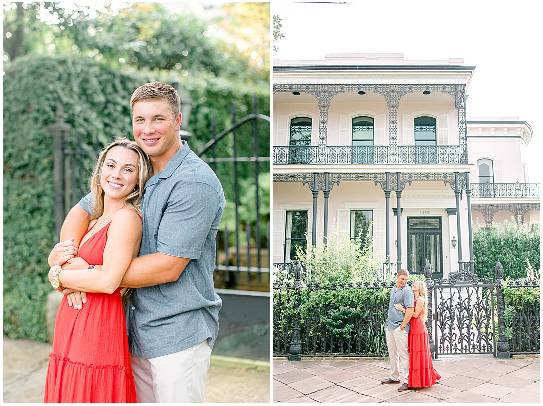 New Orleans Garden District NOLA Engagement Session photography by Allison Jeffers Wedding Photography 0008