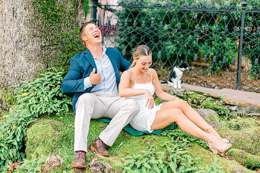 New Orleans Garden District NOLA Engagement Session photography by Allison Jeffers Wedding Photography 0028