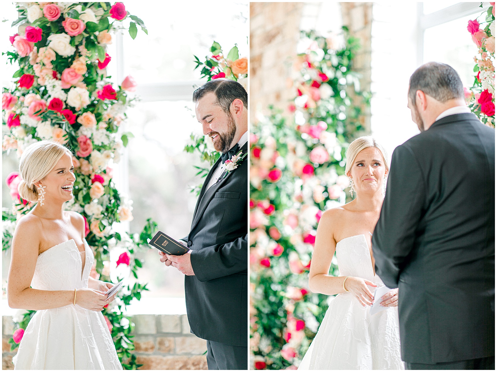Pink Floral Spring Wedding at The Chandelier of Gruene By Allison Jeffers Wedding Photography 0026 1
