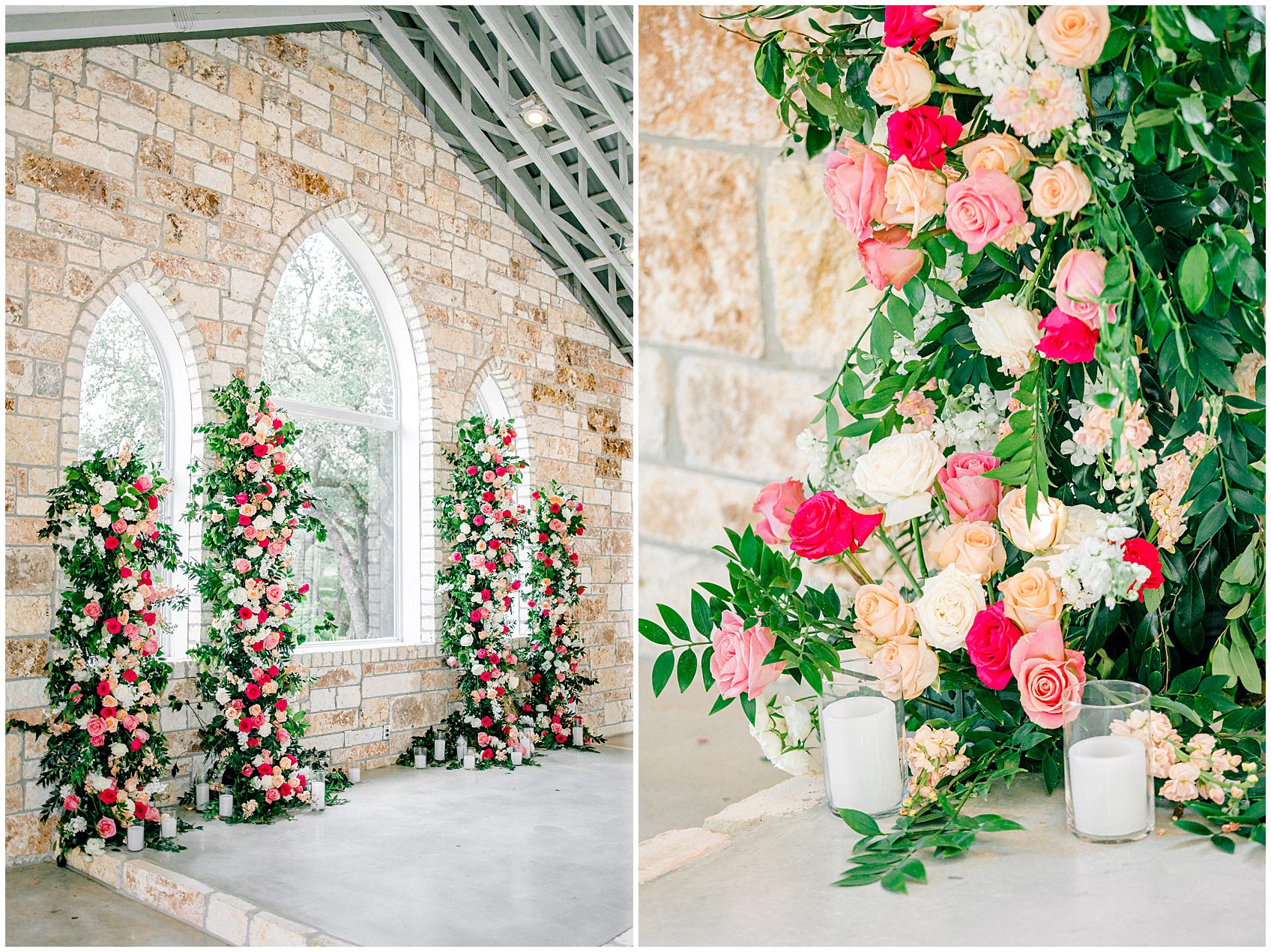Pink Floral Spring Wedding at The Chandelier of Gruene By Allison Jeffers Wedding Photography 0037